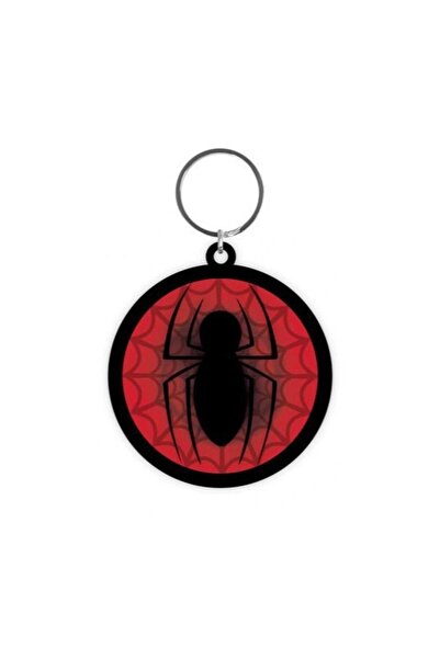 Pyramid سلسلة مفاتيح مارفل سبايدرمان على شكل شبكة دوارة