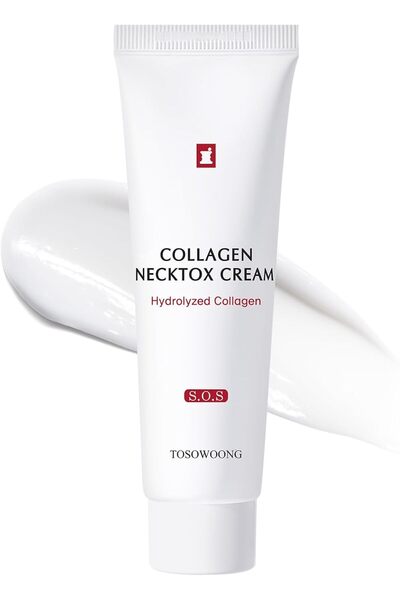 Tosowoong Collagen Necktox Cream with Collagen and Hyaluronic Acid for Neck F...
