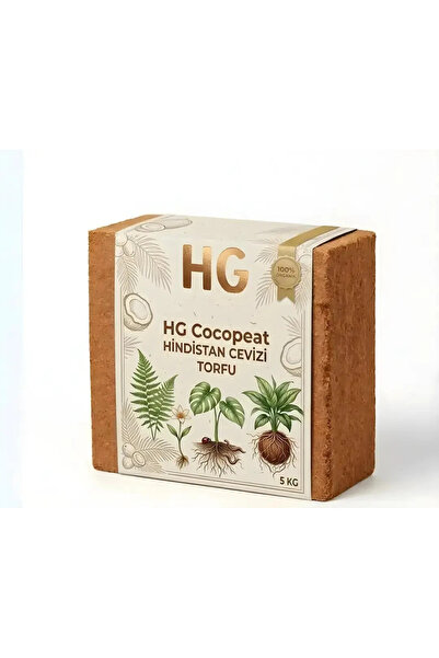 Hastürk Gübre Hindistan Cevizi Torfu (Cocopeat) - 5 KG