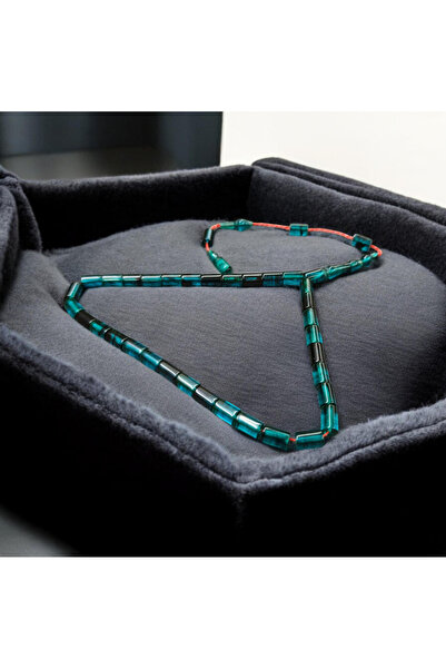 İnan Tesbih Full Cut Ankle-Length Fire Amber Expert Made Prayer Beads