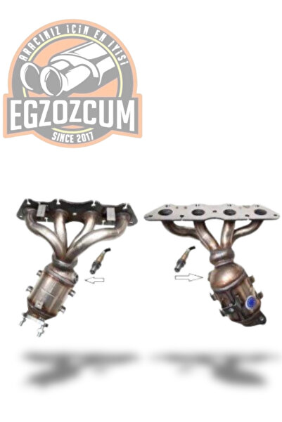 EGZOZCUM Hyundai ix35 Katalizör - Euro 4/5 Uyumlu Komple Katalitik Konvertör ...