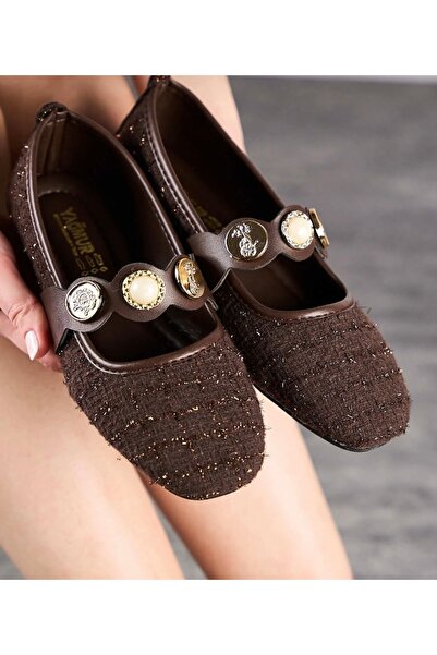 BERENHOMEE kadın şık günlük rahat babet