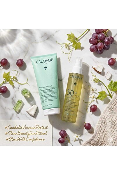 Caudalie Vinosun Protect Spf 50 Güneş Suyu 150 ml +Güneş Sonrası Losyon 200 m...