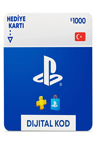 Sony PlayStation Store Hediye Kartı 1000 TL