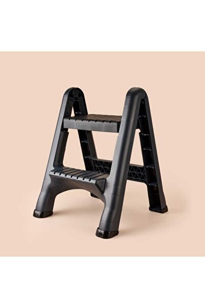 Tuffex Step & Fold Katlanır Basamaklı Tabure - Siyah