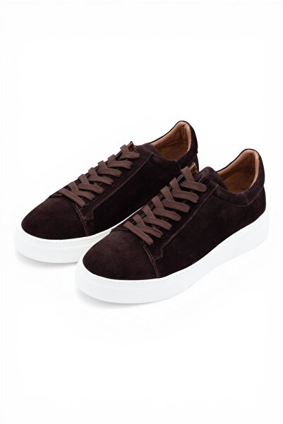 FOOTCAP Erkek Kahverengi Süet Spor Casual Günlük Ayakkabı – Rahat ve Şık Tasarım