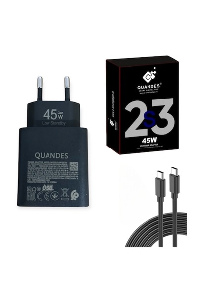 QUANDES Kit încărcător USB C cu încărcare super rapidă de 45W PD T4511 pentru...