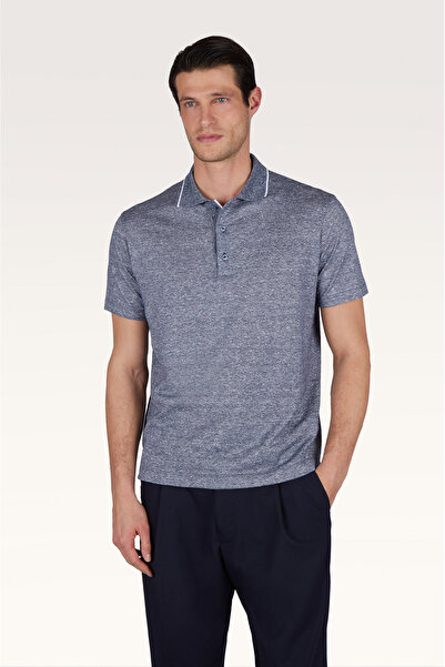 PAUL&SHARK Men's Knitted Button Polo Shirt C.W. Cotton