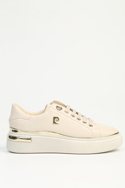 Pierre Cardin Μπεζ Γυναικεία Αθλητικά Παπούτσια PC-55747