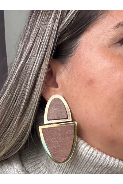 bijux by mrv Vintage Wooden Earrings