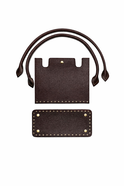 BD fold yarn Memur Bag Bitter Brown Knitting Kit Cover, Base, Penguin Hanger ...