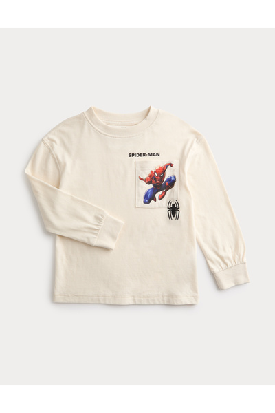 Marks & Spencer Pamuklu Spider-Man Üst