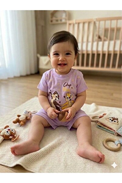 KOÇAR BEBEK طقم صيفي للأطفال من القطن الممشط بأكمام قصيرة وشورت، مناسب للأعما...