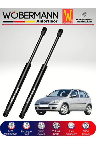 Wöbermann Opel Corsa C Bagaj Amortisörü Takım Sağ-Sol 2001-2010