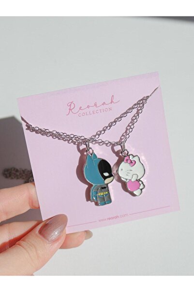 Reorah Collection Batman & Hello Kitty Best Couple Kolye