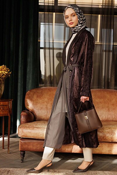 Setrms Şifon Detaylı Dokulu Giy Çık