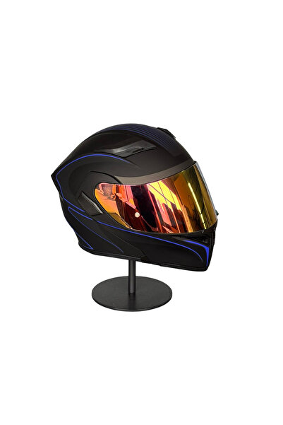 scharf 902 Çene Açılır Motosiklet Kaskı – Güneş Gözlüklü (RosePink Vizörlü) H...