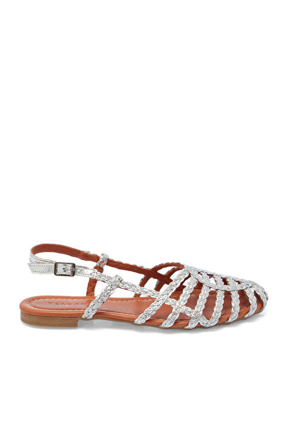 Tergan Lame Hakiki Deri Kadın Sandalet - K25Y1SN67954-L9L