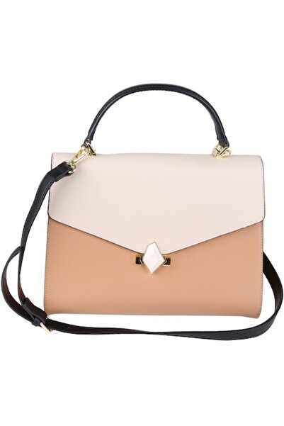 Paula Rossi Shoulder Bag for Women, Leather, 3 Color Combination