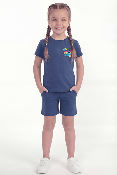 par lingerie pl Κοριτσίστικο σετ σορτς με τύπωμα B12