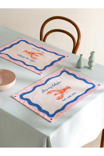 BELENAY Lobster Placemat 35X50 (Double Set)