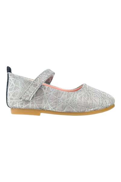 Nubebe Rainbow Girl Child Ballet Flats Silver