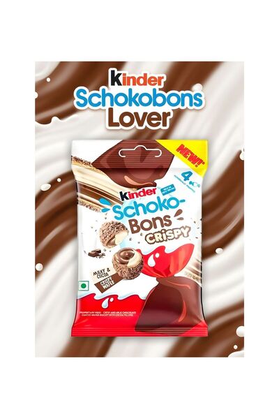 OEM Poster Infografic Kinder Schokobons Lover, Design Delicios, Carton Premiu...