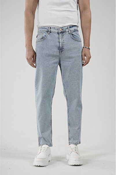 Butik Trend Biz Boyfriend Stretch Fabric Ankle-Length Men's Jeans