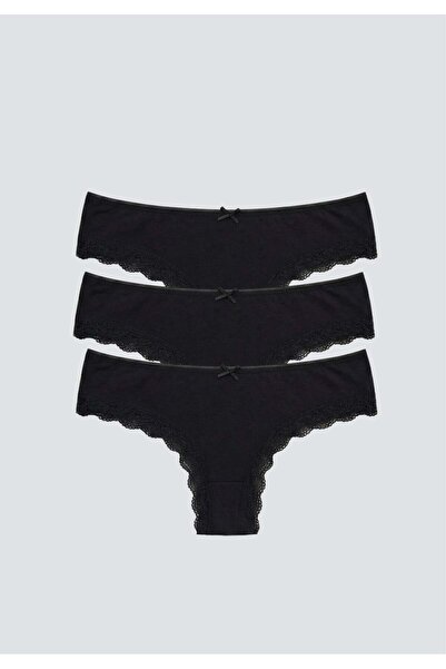 Brix Pachet triplu pentru femei chiloți brazilieni 4376