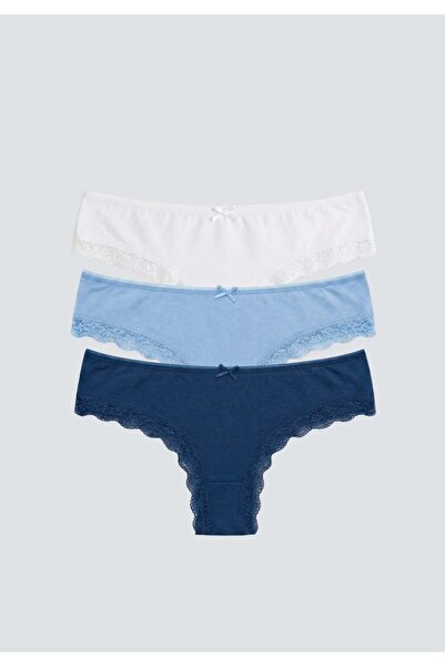 Brix Pachet triplu pentru femei chiloți brazilieni 4376