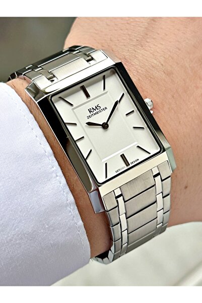Romanson Special Design Silver Color Steel Cord Steel Case Men's Wristwatch 2...
