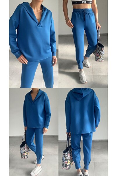 FitYou Apparel KAPÜŞONLU SCUBA JOGGER EŞOFMAN TAKIMI