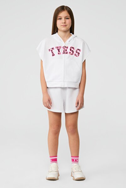 Tyess Λευκό γιλέκο για κορίτσια BG Store