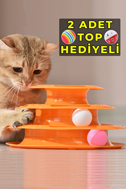 rianka 3-Tier Interactive Cat Toy |   Animated Intelligence-Enhancing Cat Toy...