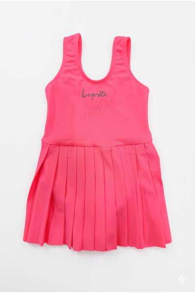 Beniizle Lyrax Κοριτσίστικο Μαγιό με Ανάγλυφη Φούστα