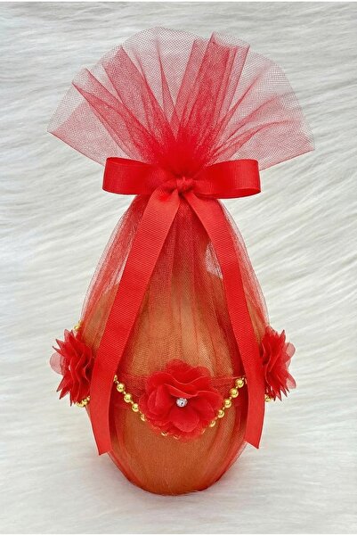 ZEYMERADE اختبار الحناء الحمراء، اختبار حناء الزفاف المزخرفة بالزهور و تول زخ...