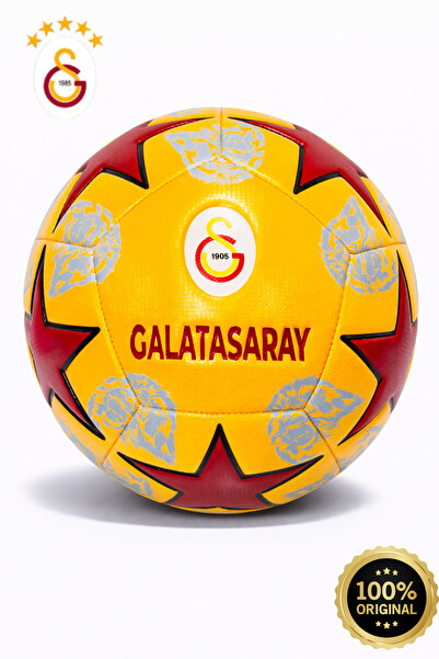 İMVULA Lisanslı Orjinal Galatasaray Futbol Topu Yıldız Model