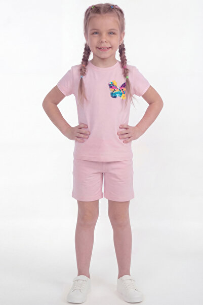 par lingerie pl Κοριτσίστικο σετ σορτς με τύπωμα B12