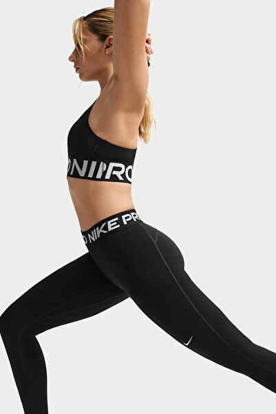 Nike Pro Kadın Normal Bel Tam Boy Uzun Antreman Spor Taytı