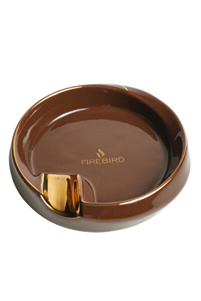 FireBird Kahverengi-Gold Tekli Porselen Puro Küllüğü