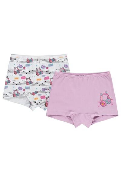Civil Girls Music 2-10 Years Old Girls' 2-Piece Boxer - Standard 10-11 ετών