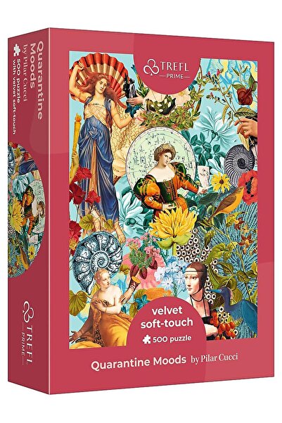 Vardem لعبة ألغاز تريفل 500 قطعة من سلسلة كارانتينا مودز (34×48 سم) - قياسي