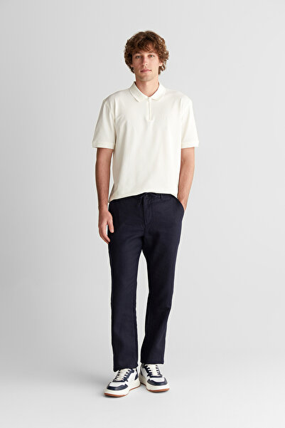 Gant Erkek Lacivert Regular Fit Pantolon