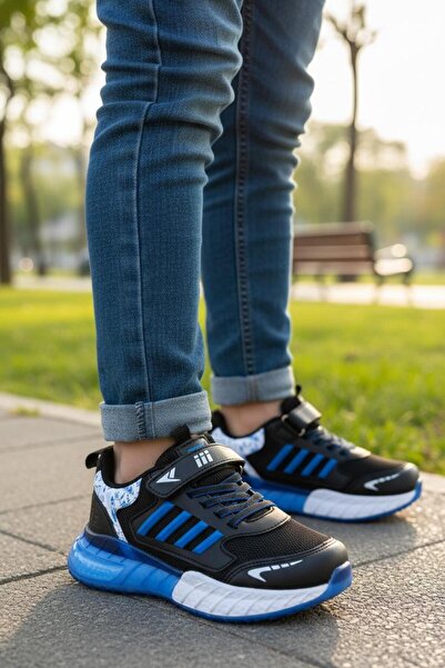 Tuğba Ortopedi 748 Ορθοπεδικό Αγόρια Μαύρο/ μπλε κοβαλτίου Μπλε Άνετο Αθλητικ...