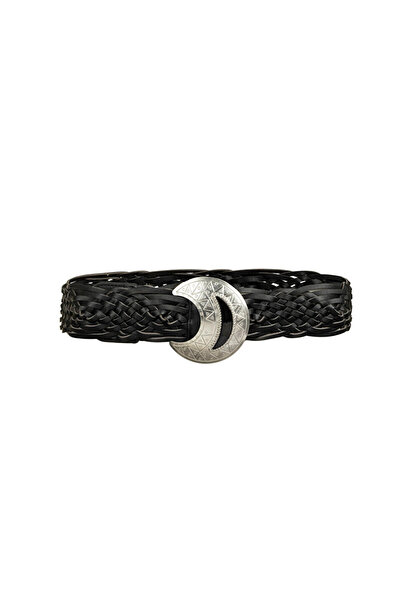Twist METAL TOKALI ÖRGÜ DOKULU KEMER