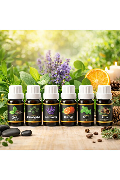 Selgot Set de 6 uleiuri esențiale, capacitate 10 ml