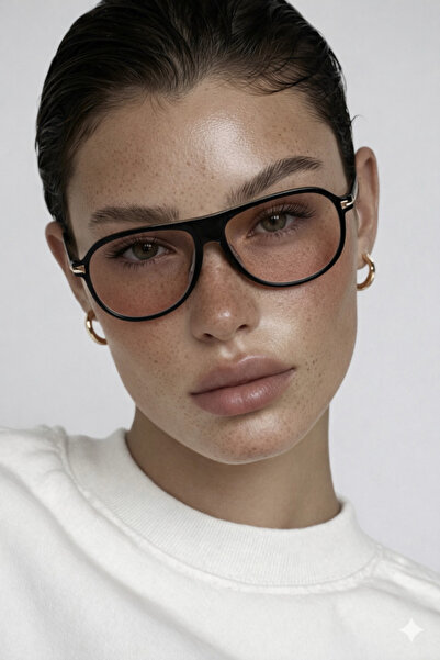 PİYESBOUTİQUE Unisex Women's Men's Uv400 Protected Framed Pilot Sunglasses wi...