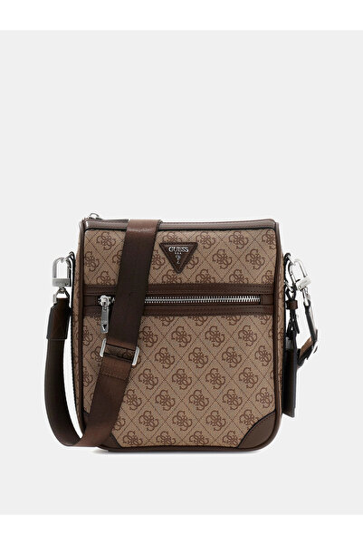 Guess Ανδρική τσάντα Milano 2 σε μπεζ χρώμα HMMILLP6217-BEG