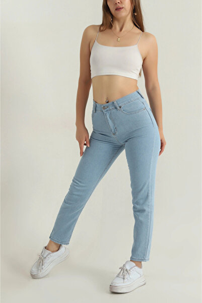 Secret Passion Lingerie Νέα σεζόν Mom τζιν ελαστικό ύφασμα Γυναικεία τζιν παν...