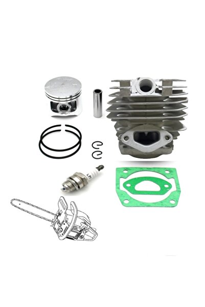 HSGL Motorlu Testere 4500 /5200 Silindir Piston Conta Buji Set